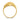 14k Polished Scalloped Dome Ring - Image 1