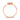 14k Rose Brushed & Polished D/C Plumeria Ring - Image 1