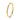 14k Gold Polished Hammered Oval Bangle Bracelet - 4.75mm - Image 4