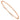 14k Rose Gold Polished 2.00mm Hinged Oval Bangle Bracelet - Image 1