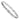14k White Gold Twisted Round Bangle Bracelet - 5mm Flexible Design - Image 1