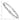 14k White Gold Diamond-Cut Flexible Round Bangle Bracelet - Image 3