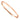 14k Rose Gold Polished 3.00mm Hinged Oval Bangle Bracelet - Image 1