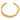 14k Gold Polished Multi Tube Cuff Bracelet - Modern Statement Piece - Image 1