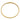 14k Gold Satin Hexagonal Diamond-Cut Flexible Oval Bangle Bracelet - Image 1