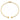 14K Gold Polished Heart Oval Bangle Bracelet - Image 2