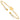 14K Gold Polished Heart Oval Bangle Bracelet - Image 1