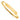 14k Gold Polished Bypass Bangle Bracelet - Modern Round Design - Image 1
