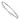 14K White Gold Twisted Oval Bangle Bracelet with Polished Texture - Image 1