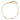 14K Two-Tone Beaded Bracelet with Diamond-Cut Detail and 1-Inch Extension - Image 3