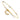 14K Two-Tone Beaded Bracelet with Diamond-Cut Detail and 1-Inch Extension - Image 1