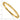 14k Gold Diamond-Cut Hinged Oval Bangle Bracelet - 4.75mm - Image 2