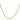 14K 18 inch 2mm Semi Solid Diamond-cut Rope with Lobster Clasp Chain - Image 2