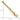 14K Gold Diamond-Cut Rope Chain, 8-Inch, Trendy Lobster Clasp - Image 3