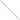 14k White Gold 6mm Hollow Double Link 7 inch Charm Bracelet - Image 2