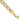 14k Gold Hollow Double Link Charm Bracelet, 7 inches - Image 1