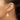 14k Gold Polished Abstract Dangle Earrings for Effortless Style - Image 2