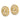 14k Gold Diamond Circle Earring Jackets for Effortless Elegance - Image 2