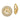 14k Gold Diamond Circle Earring Jackets for Effortless Elegance - Image 1