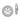 10k White Gold Diamond Earring Jackets for Chic Layering - Image 1