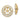 14k Gold Diamond Circle Earring Jackets for Elevated Style - Image 1