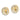 14k Gold Diamond Circle Earring Jackets for a Chic Look - Image 2