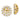 14k Gold Diamond Circle Earring Jackets for a Chic Look - Image 1