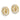 14k Gold Diamond Circle Earring Jackets for Effortless Style - Image 2