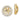 14k Gold Diamond Circle Earring Jackets for Effortless Style - Image 1
