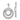 10k White Gold Double Circle Diamond Earring Jackets for a Chic Layered Look - Image 1