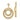 14k Gold Double Circle Diamond Earring Jackets for Elevated Style - Image 1