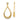 10k Yellow Gold Diamond Earring Jackets for a Chic Layered Look - Image 1