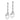 10k White Gold Teardrop Diamond Earring Jackets for Effortless Elegance - Image 2