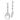 10k White Gold Teardrop Diamond Earring Jackets for Effortless Elegance - Image 1