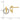 14K Gold Diamond Circle Drop Earrings for Effortless Elegance - Image 3