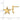 14K Gold Polished Star Diamond Post Earrings - Image 3