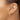 14k 1/4 carat Diamond Hinged Hoop Earrings - Image 3