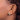 10k White Gold Diamond Hinged Hoop Earrings - Chic Everyday Glam - Image 3
