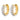10k Gold Diamond Hinged Hoop Earrings - Elegant Everyday Shine - Image 2