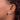 10k White Gold Diamond Hinged Hoop Earrings for Everyday Glam - Image 3