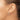 14k Rose Gold Diamond Hinged Hoop Earrings - Chic Everyday Elegance - Image 3