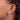 10k White Gold Diamond Hinged Hoop Earrings - Effortlessly Chic Style - Image 3