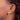 10k Gold Diamond Hinged Hoop Earrings - Sleek & Chic Design - Image 3