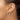 10k White Gold Diamond Hinged Hoop Earrings - Modern Elegance - Image 3