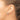 10k White Gold Diamond Hinged Hoop Earrings - Chic Everyday Style - Image 3