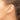 10k Gold Diamond Hinged Hoop Earrings - Chic Everyday Style - Image 3