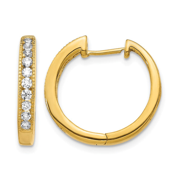 Diamond Hinged Hoop