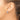 10k White Gold Diamond Hinged Hoop Earrings for Effortless Style - Image 3