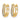 10k Gold Diamond Hinged Hoop Earrings - Polished Finish, 3.25x12mm - Image 2