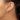 10k White Gold Diamond Hinged Hoop Earrings - Chic Everyday Statement - Image 3